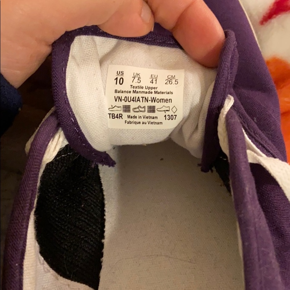 Purple Vans (Excellent Condition!) - Picture 11 of 11